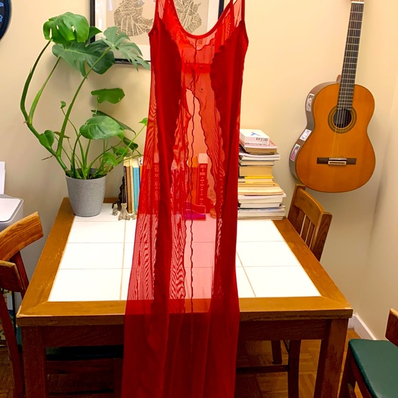 Super nice stripper dress - highest slit up the front - Picture 3 of 3